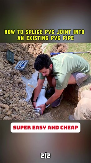 HOW TO Splice PVC Joint into an Existing PVC Pipe Part 2 #DIYSprinklerSystem #AboveGroundSprinkler #LawnCare #BackyardDIY #DIYProject