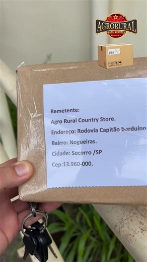 🤠👍Envio rápido, seguro e com garantia, é só na Loja da Família Sertaneja. 👏👏👏👏👏👏👏👏 . 🏆 À mais de 10 anos levando alegria para todos 🥹🥹🥹🥹🥹 . 🏃🏃‍♀️🏃‍♂️🏃‍♀️Corre fazer o seu pedido que ainda dá tempo … . #correio #enviorapido #entrega #frete | Agro Rural Country Store