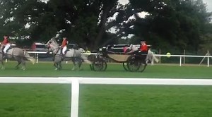 1.2K views · 23 reactions | Her Majesty the Queen makes her way down the last half mile accompanied by @TVP_horses | ITV Racing | Facebook