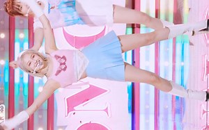 【4KNancy奶昔竖屏热舞饭拍】Nancy女团成员女神性感大长腿超近距离025