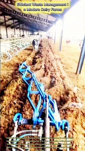 Efficient Waste Management in Modern Dairy Farms
