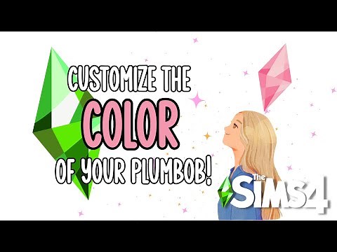 MOD FREE - HOW TO EASILY CUSTOMIZE THE COLOR OF YOUR SIM'S PLUMBOB / THE SIMS 4