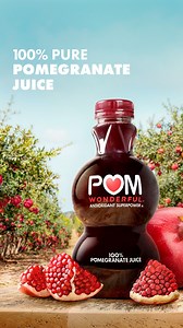 All it takes to make POM Wonderful is one thing: pomegranates. | POM Wonderful