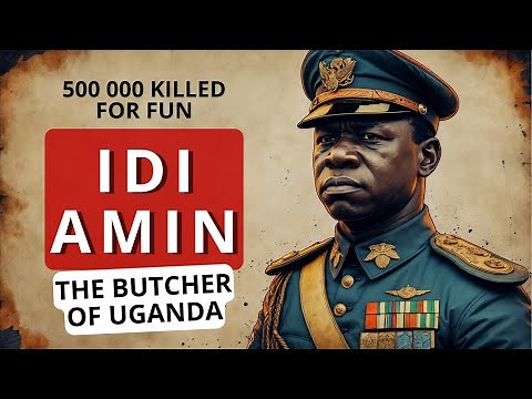 The Cannibal Dictator: Idi Amin - Butcher Of Uganda | African History
