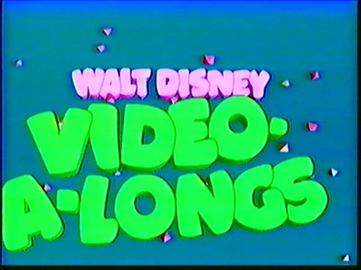 Walt Disney Video-A-Longs: Winnie the Pooh (1986) VHS