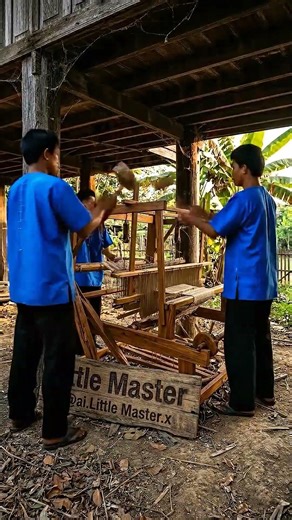 🤯 Restoring a 100-Year-Old ABANDONED Loom! (ASMR)