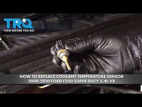 How to Replace Coolant Temperature Sensor 2008-2010 Ford F250 Super Duty 5.4L V8