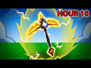 I Spent 10 Hours Unlocking & Enchanting The Strongest Pickaxe In The Forge