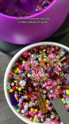 Bead spinners are available in shop in both orange and purple colors. #beadspinner #beadspinnertiktok #beadshop #beadstoreonline #beadshopping