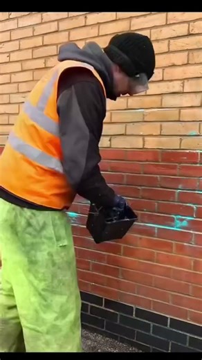 The Last Contractor Couldn’t Remove This Graffiti #cleaning #pressurewashing #exteriorcleaning