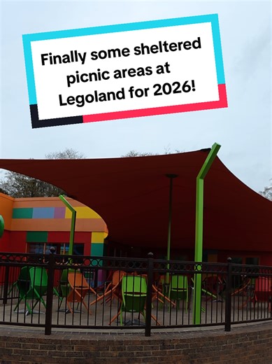 Legoland Windsor: New Sheltered Picnic Areas for 2026