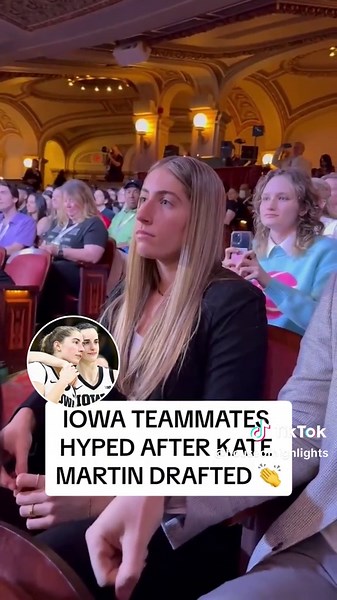 Kate Martin WNBA Draft Support & LV Aces Reaction