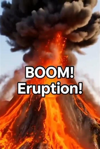 “What Makes Volcanoes Explode 🌋Mind-Blowing Science Shorts” #VolcanoFacts #Shorts