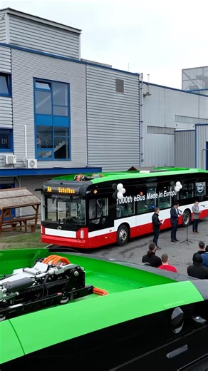 BYD have assembled more than 1000 buses on their factory in Hungary 🚌 #byd #bus #fyp #factory