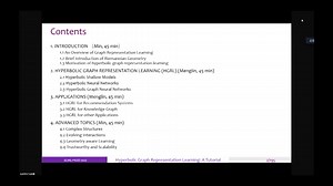 Hyperbolic Graph Representation Learning: A Tutorial-Part II
