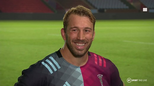 We weren't quite ready to sobbing on a Monday night 💔 Chris Robshaw reflects on a phenomenal career after his final appearance at The Stoop... "We don't always get the fairytales we dream of. I'm sad I don't get to share this with the fans." "It's all I've ever known, and all I've wanted to know." | TNT Sports Rugby