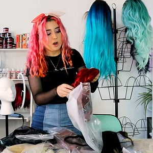689K views · 6.2K reactions | My Wig Collection! UNBOXING  | Hannah Forcier | Facebook