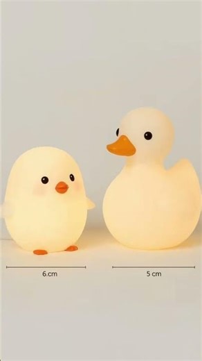 Cute Animal Cartoon LED Chick Night Light – soft warm glow, safe silicone body, perfect for kids’