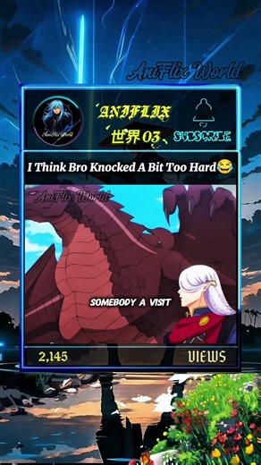 When 'Knocking' Becomes 'Breaking and Entering 🚪||Dragon Goes House Hunting#aniflixworld #anime