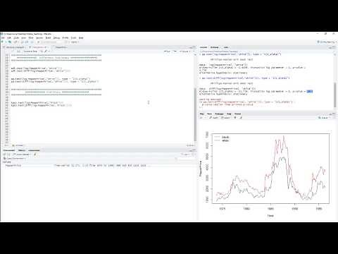 Time Series| Unit root Test(ADF;PP;KPSS) In R| R Software