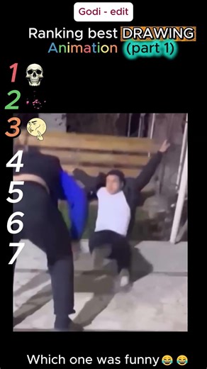 Ranking best drawing animation🤣🤣#short #ranking