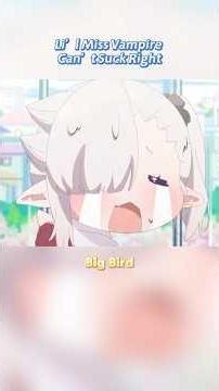 Have you ever seen such an adorable vampire #anime #foryou #funny