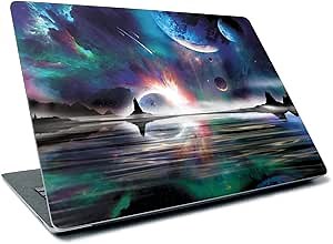 MightySkins Skin for Microsoft Surface Laptop 3 13.5" (2019) - Space Horizon | Protective, Durable, and Unique Vinyl Decal Wrap Cover | Easy to Apply, Remove, and Change Styles | Made in The USA