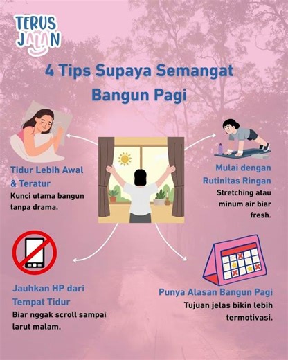 4 Tips Supaya Semangat Bangun Pagi