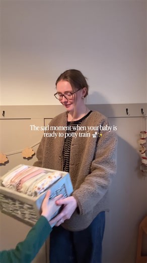 IYKYK… 😅 when it comes to reusbale nappies… potty training is the only time where you will feel sad to part with your nappies! 🥹🫶🏻 #modernclothnappies #clothnappies #clothdiaper #makeclothmainstream #motherhoodjourney