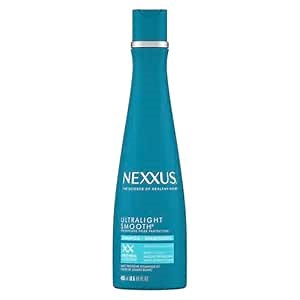 Nexxus Ultralight Smooth Smoothing Shampoo Hair for Frizzy Powered by Frizz Deflector Technology with Biomimetic 18-MEA 13.5 oz