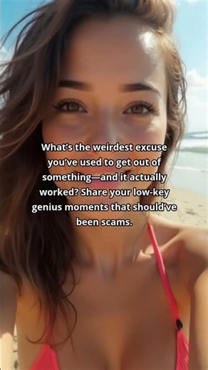 Weird Excuses That Actually Worked! Share Yours!