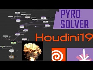 Houdini 19 Tutorial PYRO solver | hip file included