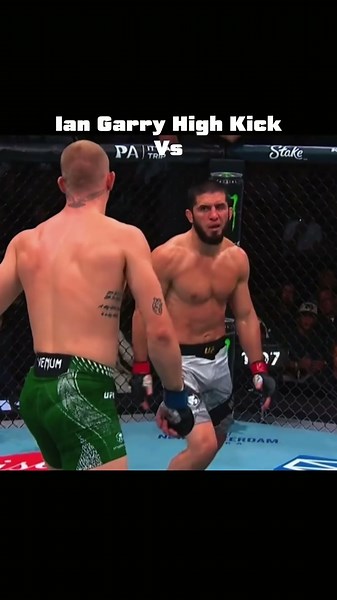 Garry vs Makhachev Head Kick Battle 🤔🦵