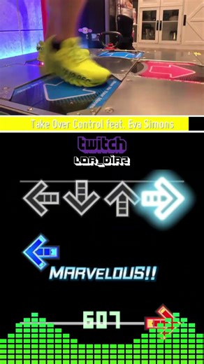 Take Over Control feat Eva Simons by Afrojack | #ddr #dancedancerevolution #stepmania #shorts