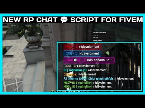 NEW RP CHAT 💬 *FREE* | FiveM Roleplay Scripts | FiveM Tutorial 2023 | MJ DEVELOPMENT