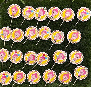 Plim Plim Cupcake Toppers - Etsy