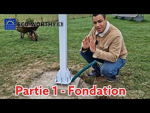 🛠️ Fondation du Tracker Solaire Eco-worthy – Partie 1 : Le commencement !