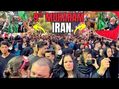 How SHIA People Spend 9th & 10th Muharram in Iran 🇮🇷 | Ashura & Tasua Rituals