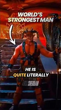 Hafthor Bjornsson Plays Goat Man and Alison Brie Impresses Him at the Gym