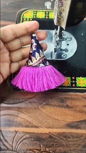 Beautiful DIY Thread Craft – Easy Handmade Decoration #shortvideo#Hand made #Short video