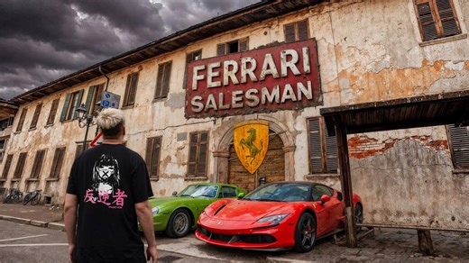 Inside the abandoned Ferrari dealers mansion