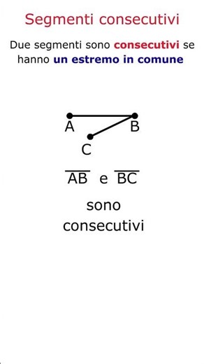 I segmenti #matematica #mathsshorts#geometria #maths