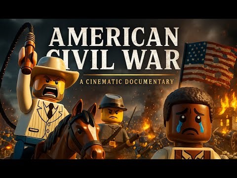 The Story of American Civil War in LEGO Style