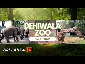 Dehiwala Zoo Full Tour [4K] | Zoological Garden of Sri Lanka 🇱🇰 | දෙහිවල සත්වෝද්‍යානය