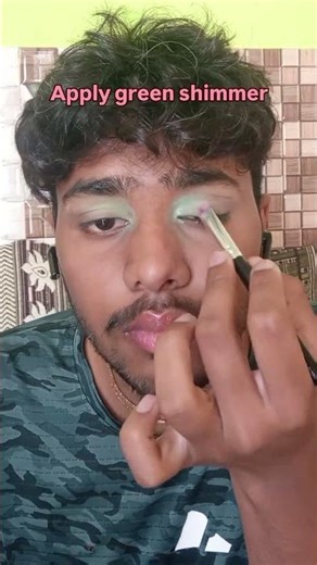 green eye shadow tutorial #makeupking#makeupartist #makeuplook#greeneyemakeuplook #eyeshadowtutorial