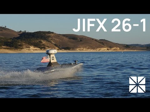 Typhoon Drone-Boat testing at JIFX 26-1