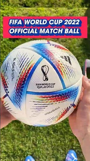Al Rihla FIFA World Cup 2022 Official Match Ball Pro - Made in China Adidas review & unboxing H57783