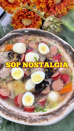 Sop Nostalgia: Resep Sop Bakso Sosis Telur Puyuh 50–60ml