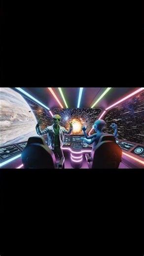 Rapping Aliens/Spaceship/Galaxy #rap #hiphop #aivideo #newmusic #alien