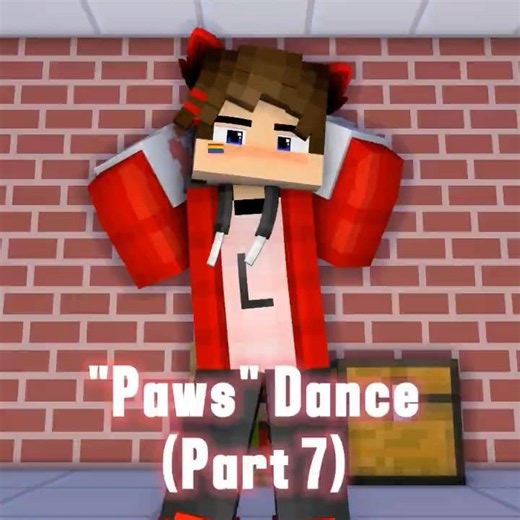 Paws Dance (Part 7) - Mine-imator Minecraft Animation #shorts #minecraftanimations #minecraft #viral